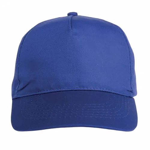 Cotton 5-panel cap with adjustable velcro strap (for kids)