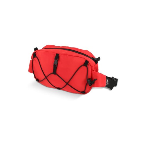 Crossbodytas R-PET met trekkoord