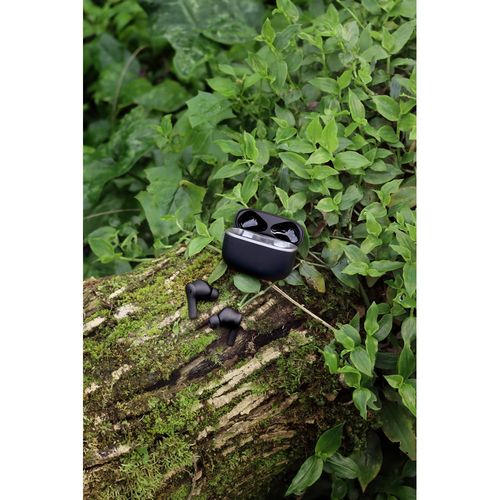 CAUBY. Wireless headphones in recycled ABS (100% rABS) with ANC and 7 hours of battery life CAUBY. Wireless headphones in recycled ABS (100% rABS) with ANC and 7 hours of battery life