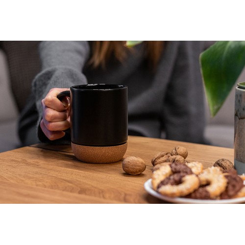 Ceramic Mug with Cork Ground