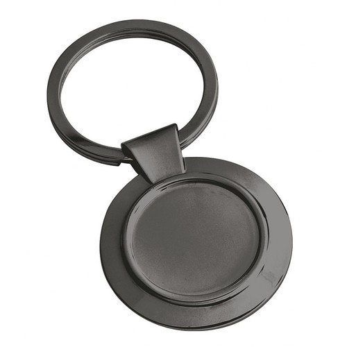 PORTE-CLÉS ROND AVEC ENCOCHE d=25mm BRUN PORTE-CLÉS ROND AVEC ENCOCHE d=25mm BRUN
