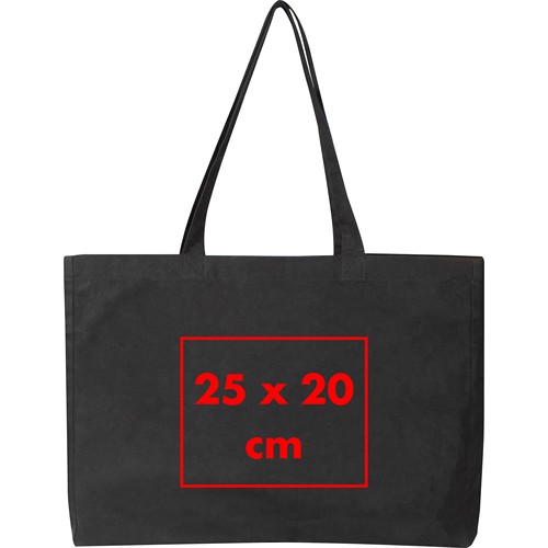 Torba bawełniana z długimi uszami 270 g/m2 BARI