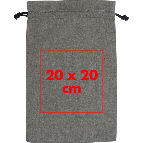 Bolsa de algodón reciclado Parksville Bolsa de algodón reciclado Parksville