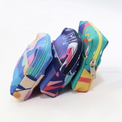 BASIC COTTON PURSE FOR CARD/CUSTOMIZABLE COIN PURSE