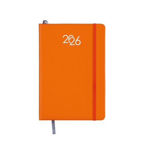 2026 weekly planner with hard PU cover