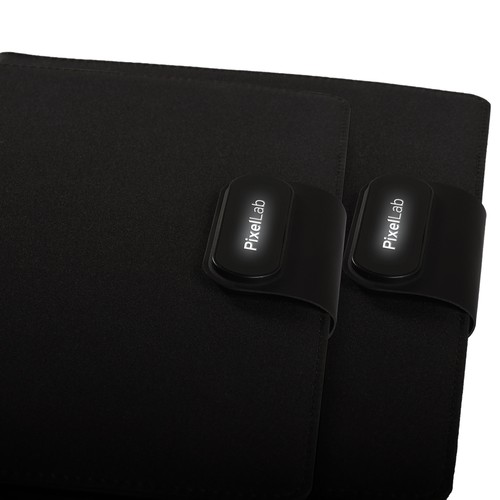 CONFERENCIER PORTE BLOC EN RPET AVEC LUMIERE