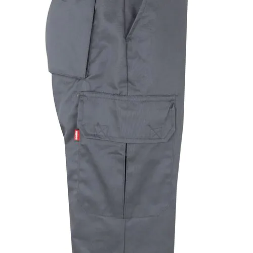 VL POSEIDON. Two-tone multi-pocket twill trousers (210g/m²), in cotton (20%) and polyester (80%)