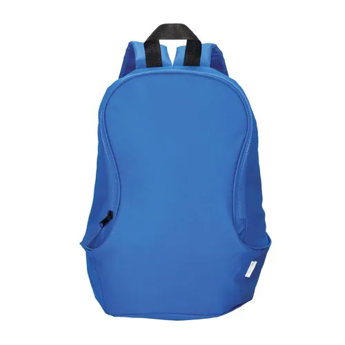 Recycled polyester R-PET backpack with adjustable padded shoulder straps