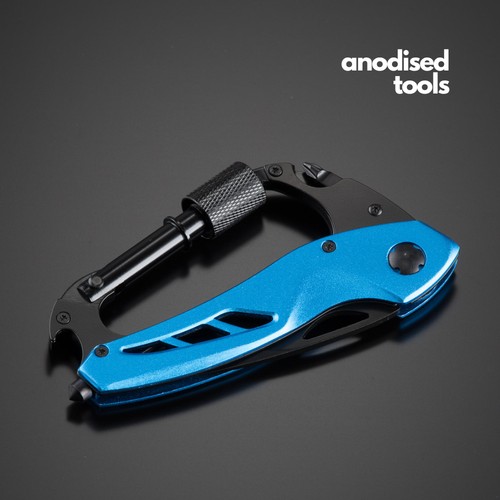 OPTIMA FOLDING KNIFE WITH CARABINER OPTIMA FOLDING KNIFE WITH CARABINER