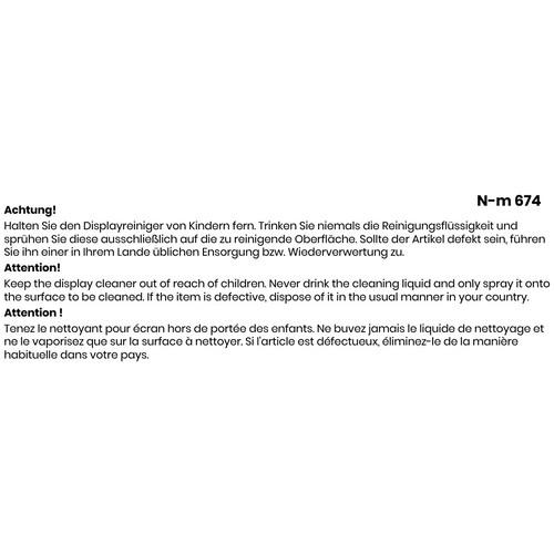 limpiador de pantalla