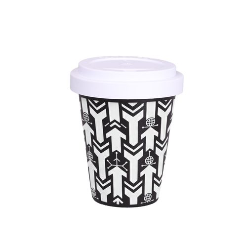 Mug Freedom Small Classic 200ml satin black/white
