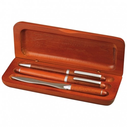 Rosewood writing set BANGKOK