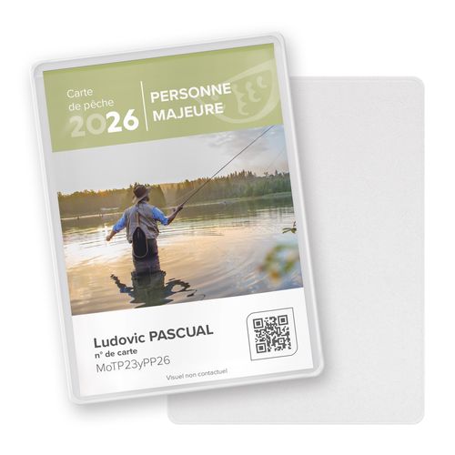 hunting/fishing license holder