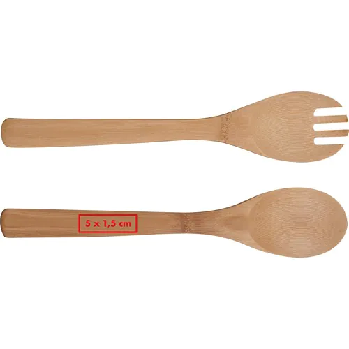 Bamboo salad servers Capua Bamboo salad servers Capua
