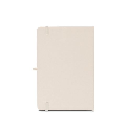 ANNE. Cahier A5 en polyester recyclé (100% rPET) avec pages lignées