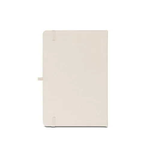 ANNE. Cahier A5 en polyester recyclé (100% rPET) avec pages lignées