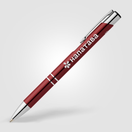 Stylo Tres-Chic en aluminium recyclé avec finition chrome métallique Stylo Tres-Chic en aluminium recyclé avec finition chrome métallique