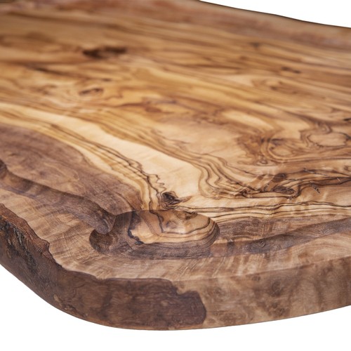 Oval olive wood board with juice groove approx. 35x15 cm Oval olive wood board with juice groove approx. 35x15 cm