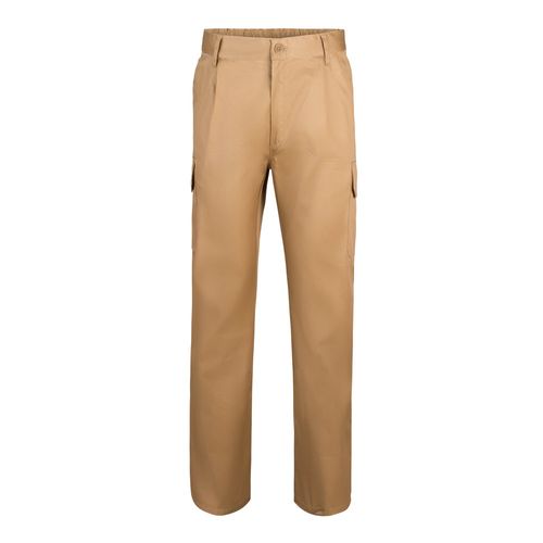 VL MABON. Pantalon sergé, multipoches (200g/m²), en coton (35%) et polyester (65%)