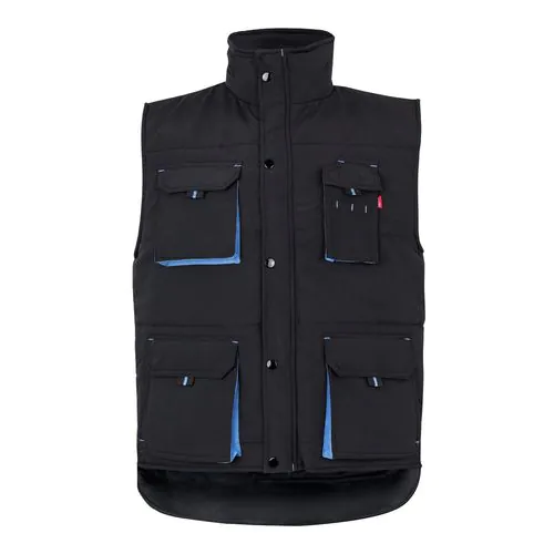 VL NERGAL. Padded vest, two-tone, multi-pocket (120g/m²), in polyester (100%) VL NERGAL. Padded vest, two-tone, multi-pocket (120g/m²), in polyester (100%)