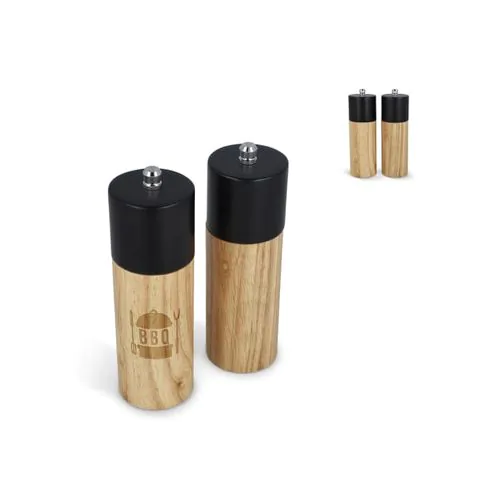 InSideOut Wooden Salt and Pepper Mill set InSideOut Wooden Salt and Pepper Mill set