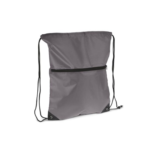Borsa a coulisse 210T R-PET con cerniera