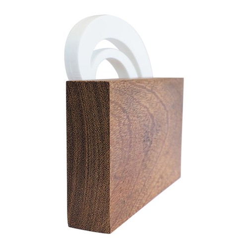 TROFEO EN MADERA Y ACRÍLICO 20X10CM GRABADO LÁSER PERSONALIZ