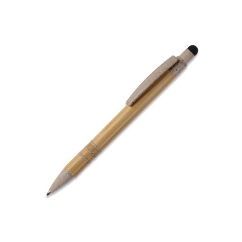 Ball pen bamboo and wheatstraw with stylus