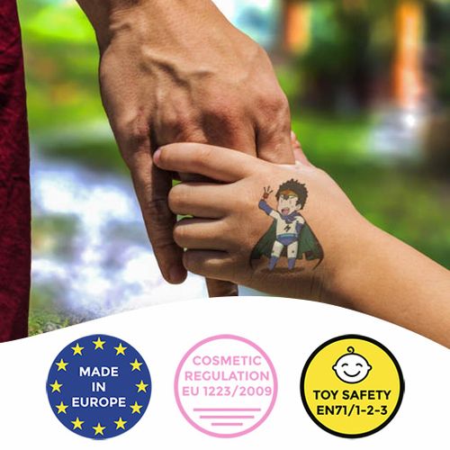 Custom temporary Tattoos - Sticker tattoos for Kids Custom temporary Tattoos - Sticker tattoos for Kids