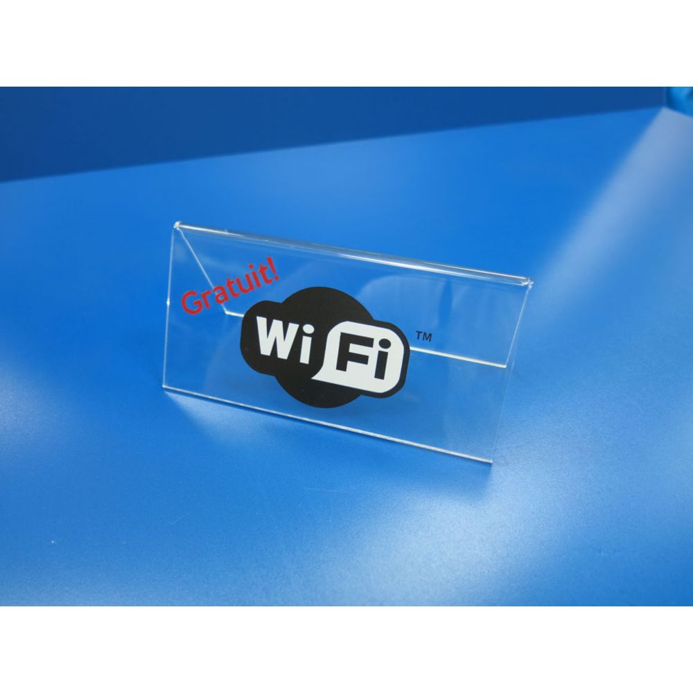 Info stand A 100 x 50 mm