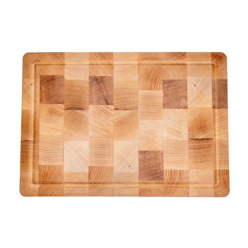 Billot avec poignées hêtre 36x26 cm Billot avec poignées hêtre 36x26 cm