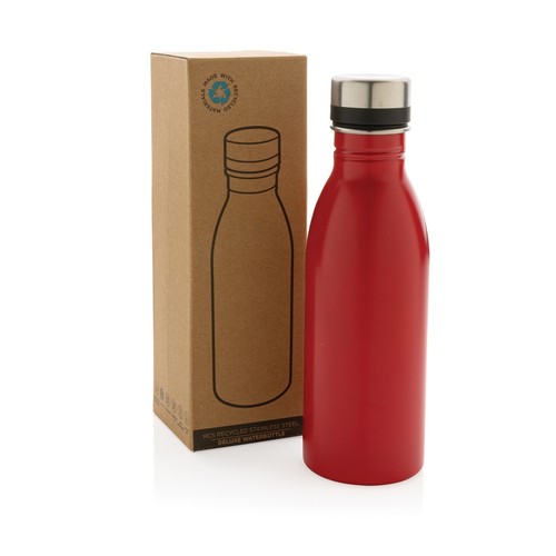 Bouteille d’eau 500ml en acier inoxydable recyclé RCS Bouteille d’eau 500ml en acier inoxydable recyclé RCS