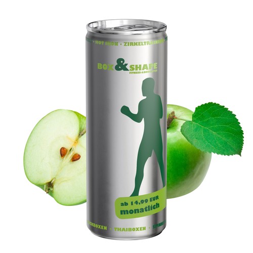 Apple Spritzer, sparkling (GER), 250 ml, Fullbody transp.