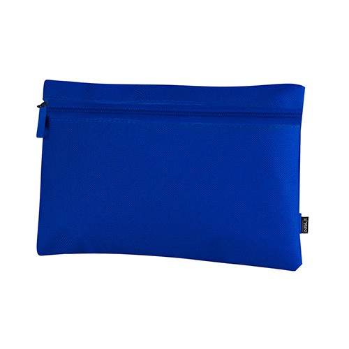 Pochette en RPET avec fermeture éclair colorée Arnata