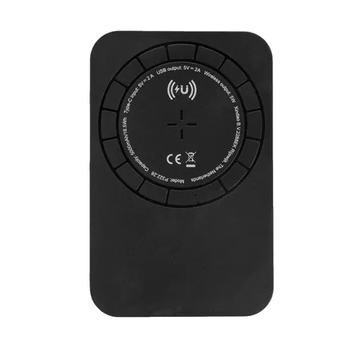 Magnetic 5.000 mAh 5W wireless powerbank Magnetic 5.000 mAh 5W wireless powerbank