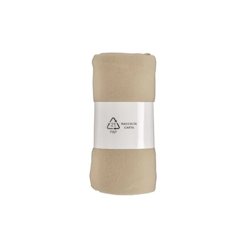 Coperta in polar, arrotolata