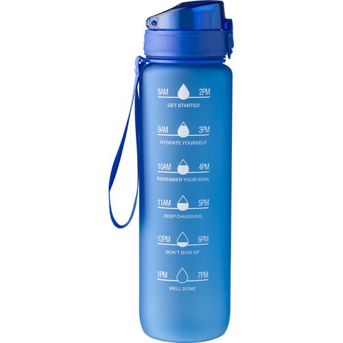 Gourde en rPET touché gomme de 1 000 ml Brinley Gourde en rPET touché gomme de 1 000 ml Brinley