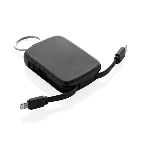 Nexo RCS keychain 2000 mah powerbank with integrated cables Nexo RCS keychain 2000 mah powerbank with integrated cables