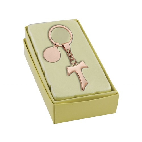 TAU KEY RING WITH ROSÉ TOKEN TAU KEY RING WITH ROSÉ TOKEN