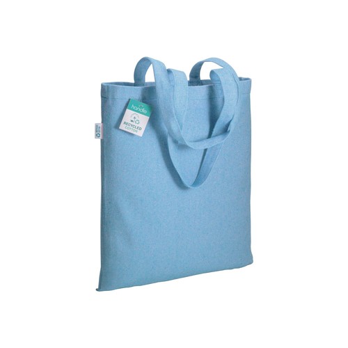 280g/m2 recycled cotton shopping bag, long handles 280g/m2 recycled cotton shopping bag, long handles