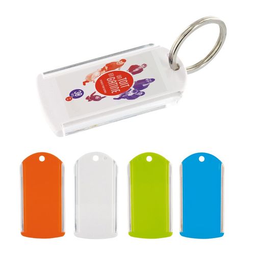 KEY-RING LABEL HOLDER KEY-RING LABEL HOLDER