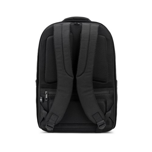 YANGON BPACK. Mochila antirrobo, en sarga con revestimiento hidrófugo y poliéster reciclado 600D, para portátil de 17.3"