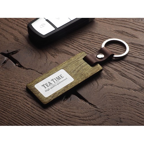 Wooden keyring Wooden keyring