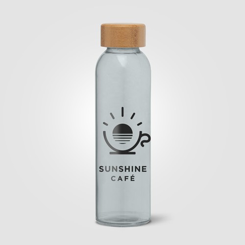 Alpine - 500 ml Glass Bottle with Bamboo Lid