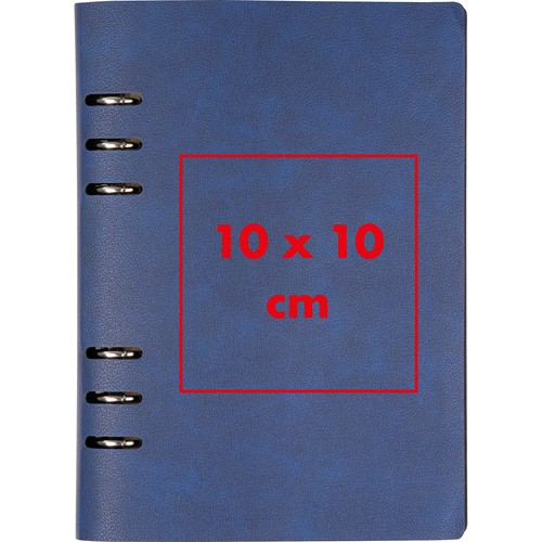 A5 ring binder with PU cover A5 ring binder with PU cover