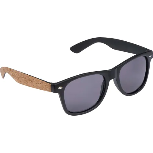 Gafas de sol con patillas recubiertas de corcho