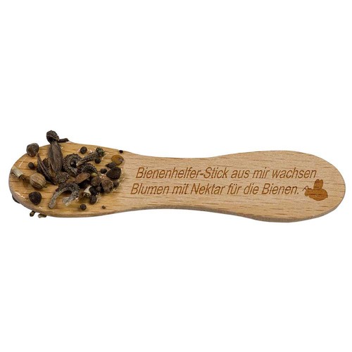 Bee-aid stick with seeds - with standard engraving