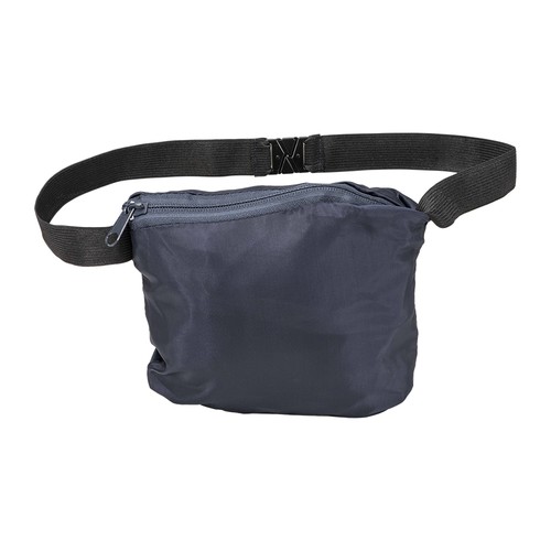 190T polyester windbreaker with fold-away hood with zip. Folds up into a waist bag 190T polyester windbreaker with fold-away hood with zip. Folds up into a waist bag