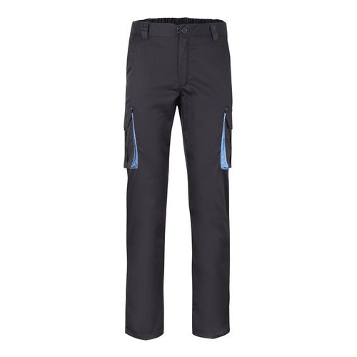 VL FIDES. Pantaloni elasticizzati bicolore con diverse tasche (240g/m²), in cotone (46%), EME (38%) e poliestere (16%) VL FIDES. Pantaloni elasticizzati bicolore con diverse tasche (240g/m²), in cotone (46%), EME (38%) e poliestere (16%)