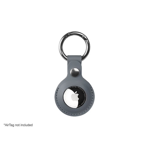 Keyring with holder for AirTag
